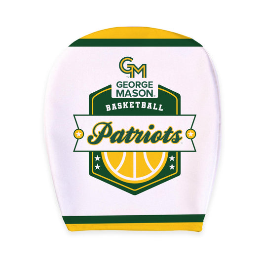 AGAS George Mason GMU Patriots Car Headrest Cover with Elastic Band for Cars, Patriots Unisex Adult Stretchy Material Spandex Polyester Universal Size 9" x 10.5"