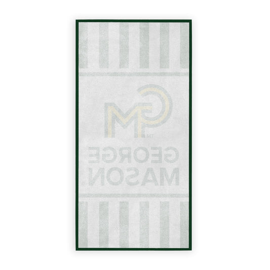A.G.A.S Manufacturing Group AGAS George Mason GMU University Large Beach Towel, 30" x 60" - George Mason Merch- Unisex- Microfiber Beach Poll Lounging Towel