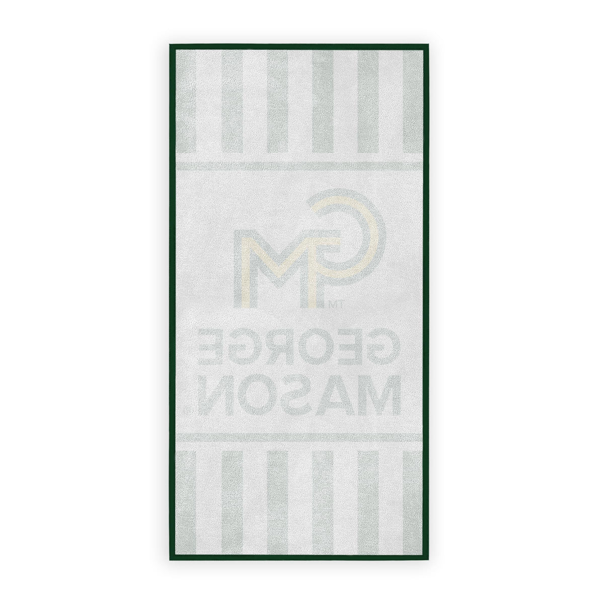 AGAS George Mason GMU University Large Beach Towel, 30" x 60" - George Mason Merch- Unisex- Microfiber Beach Poll Lounging Towel
