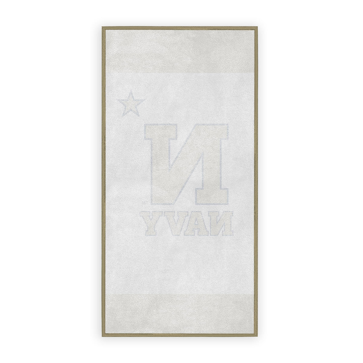 Navy Shipmen Large Beach Towel – 30" x 60" - Officially Licensed USA Naval Academy Merchandise - Unisex-Adult Microfiber Beach Poll Lounging Towel N Navy Towel