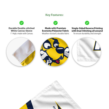 Pace University Garden Flag 12 x 18 inch