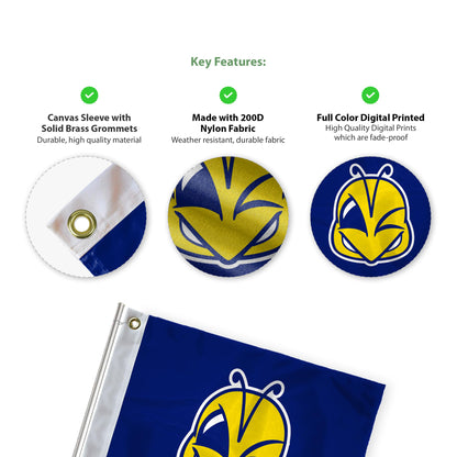 University of Rochester Golf Flag 14 x 20 inch