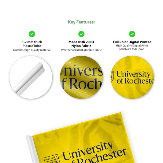 University of Rochester Golf Flag 14 x 20 inch