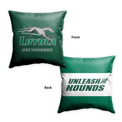 Loyola Maryland University Cushion Cover 18 x 18 inch