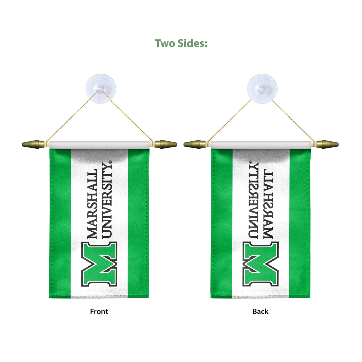 Marshall University Mini Banner 4 x 6 inch
