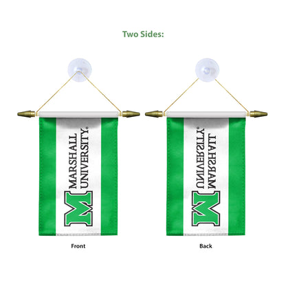 Marshall University Mini Banner 4 x 6 inch