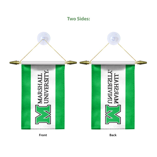 Marshall University Mini Banner 4 x 6 inch