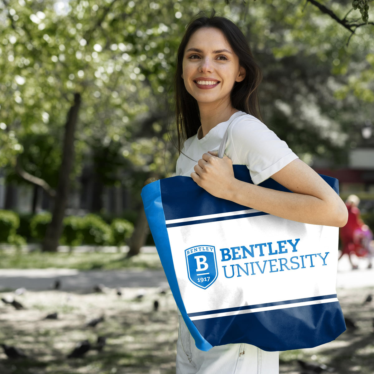 Bentley University Tote Bag 14 x 14 x 8 inch