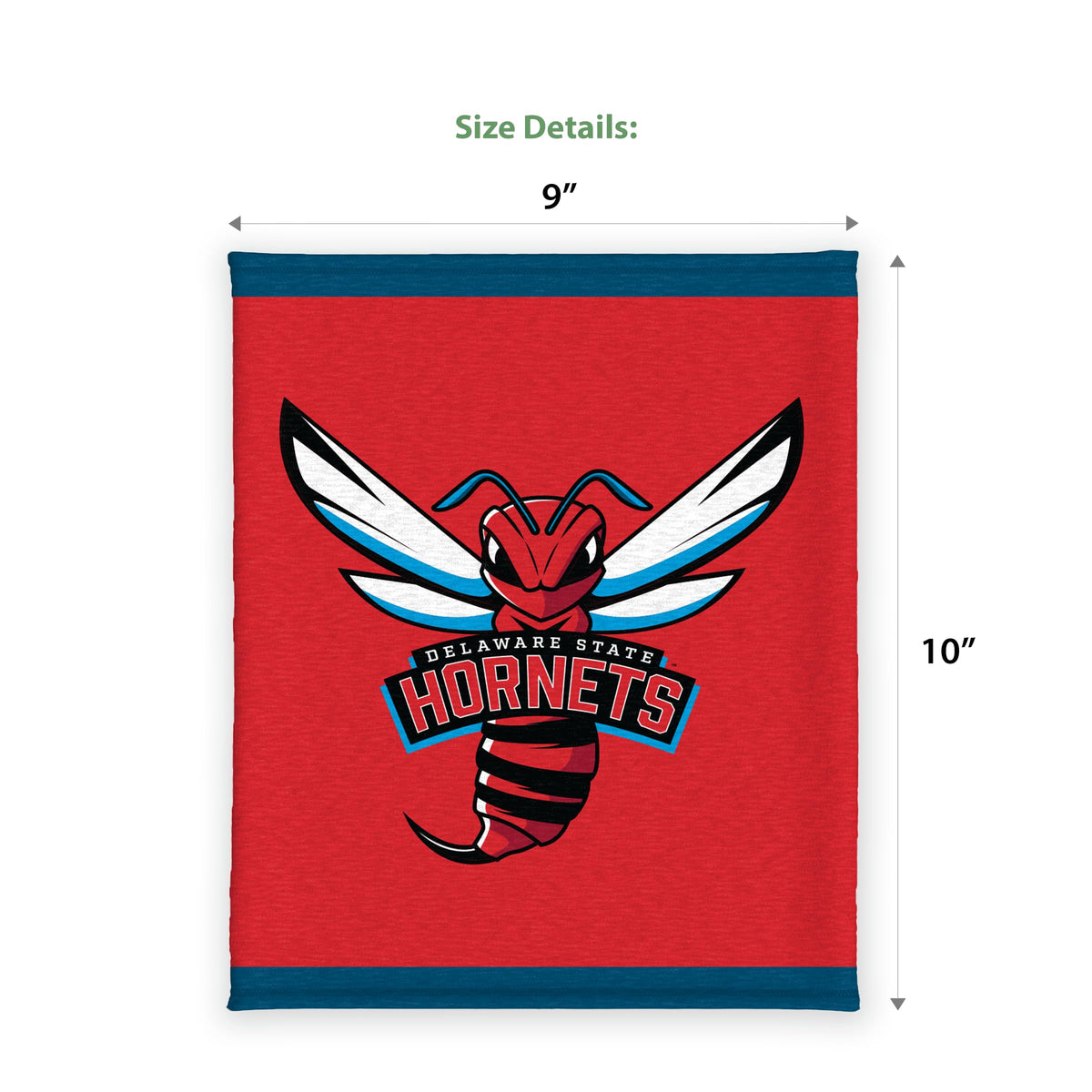 Delaware State University Neck Gaiter 9 x 10 inch