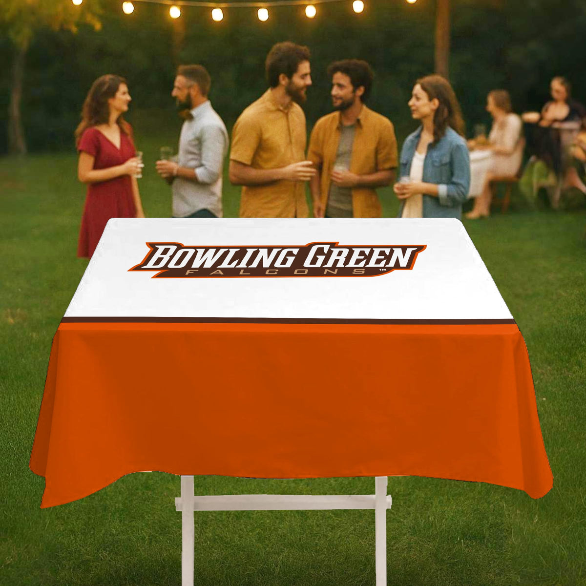 Bowling Green State University Table Cover 48 x 48 inch