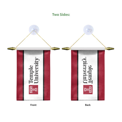 AGAS Temple University - Mini Banners 4 x 6 inches