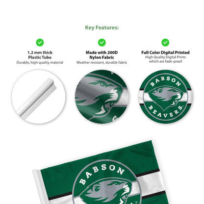 Babson College Golf Flag 6 x 8 inch