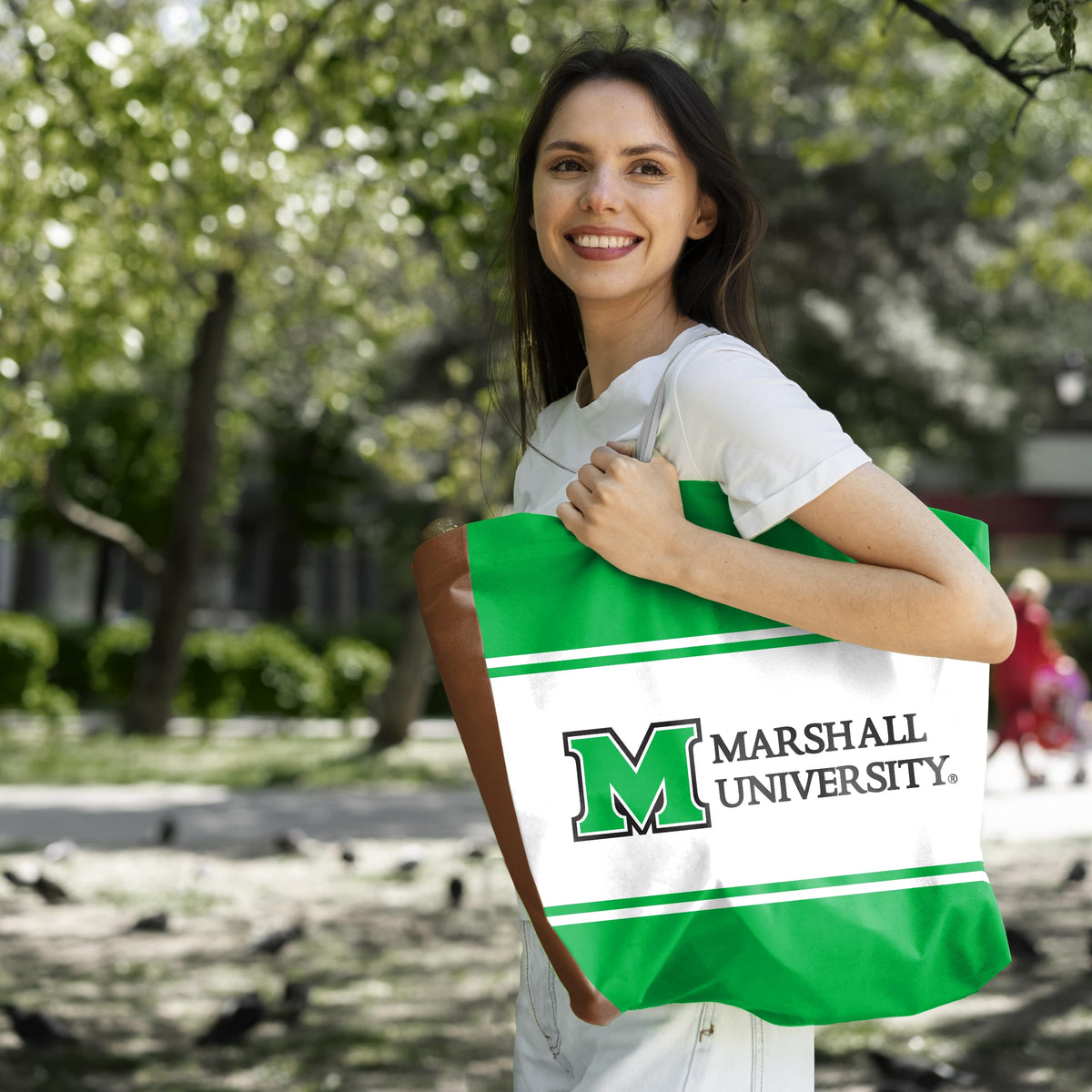 Marshall University Tote Bag 14 x 14 x 8 inch