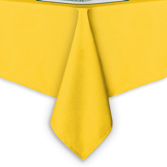 AGAS George Mason GMU University Tablecover, 48in. Wide x 48in. Long, Polyester, Party supplies, Patriots tablecloth for Graduation, football tailgating, and birthday party decorations