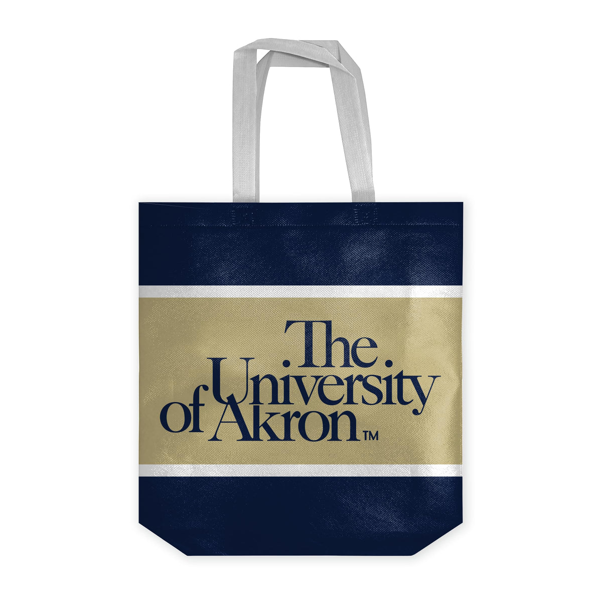University of Akron Tote Bag 14 x 14 x 8 inch