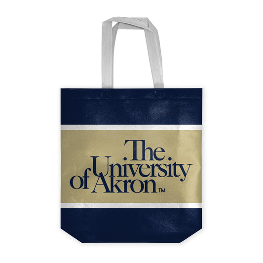 University of Akron Tote Bag 14 x 14 x 8 inch