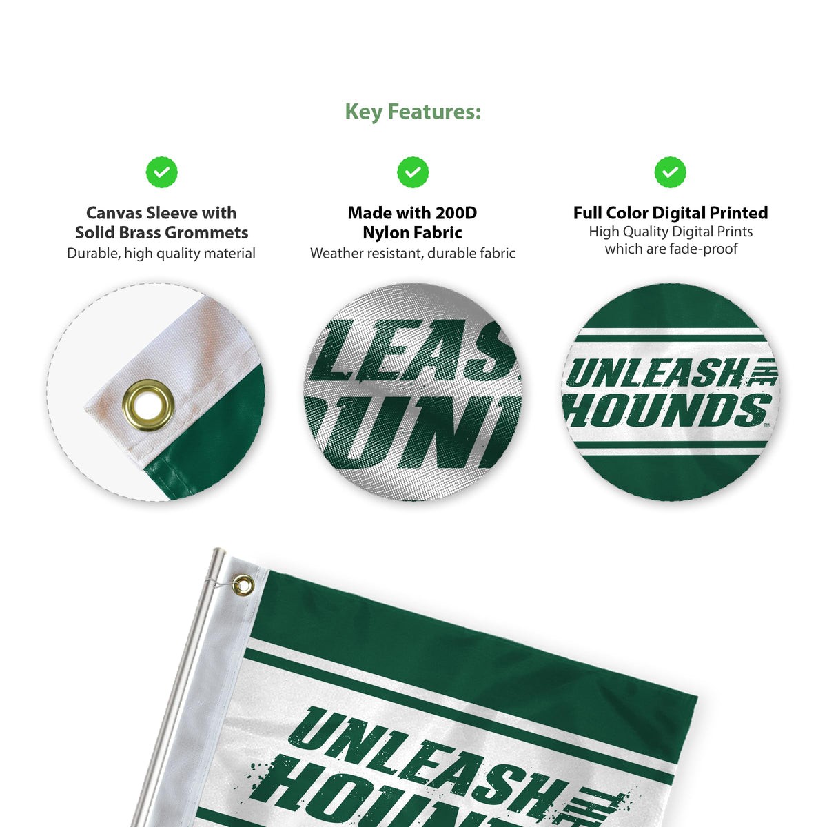 Loyola Maryland University Golf Flag 14 x 20 inch