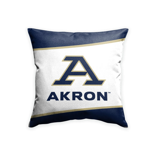 University of Akron Cushion Cover 18 x 18 inch