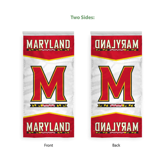 AGAS Maryland UMD University House Flag Terps Banner 2' x 4'
