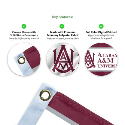 Alabama A&M University Flag 3 x 5 ft