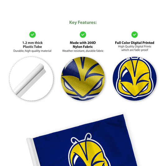 University of Rochester Golf Flag 6 x 8 inch