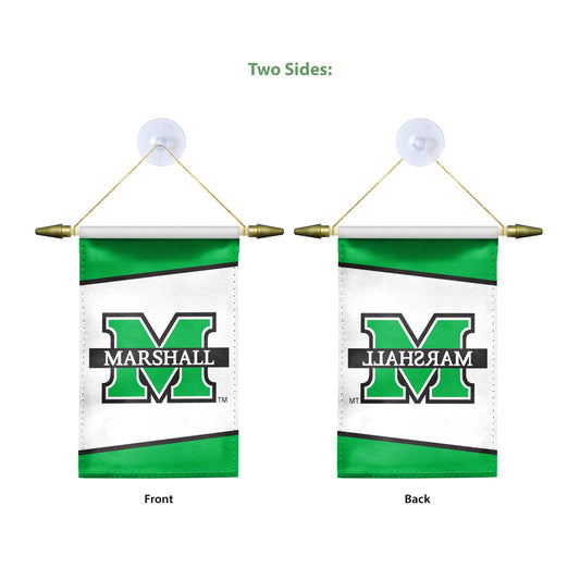 Marshall University Mini Banner 4 x 6 inch