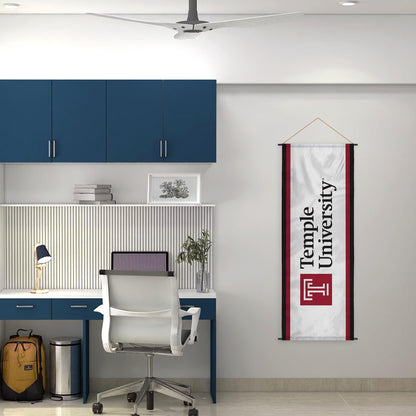 AGAS Temple University 17.5x48in Scroll Sign