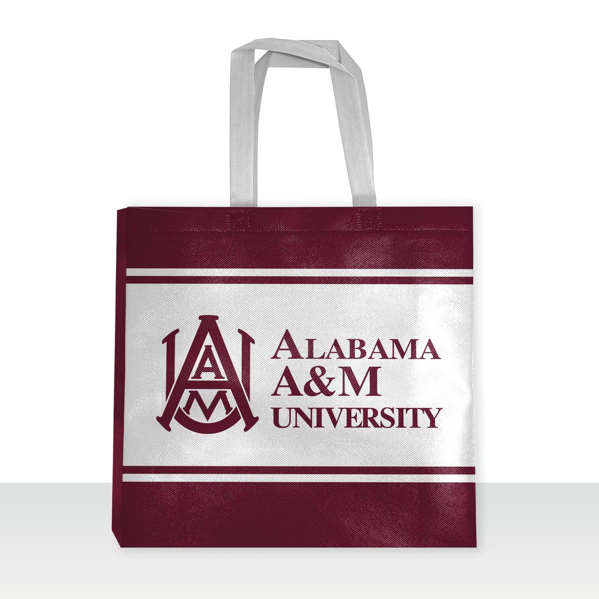 Alabama A&M University Tote Bag 14 x 14 x 8 inch
