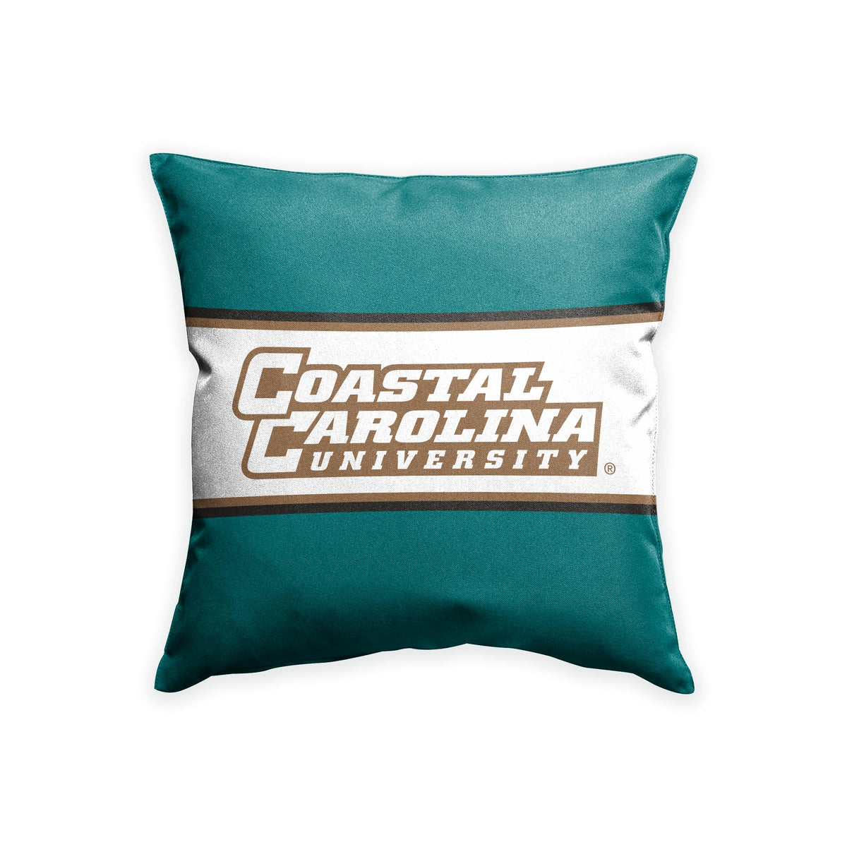 AGAS Coastal Carolina CCU University Sports Fan Cushion Cover 18 x 18 - Decorative Throw Pillow Case Cushion Cover (NOT Included Insert, Filler)