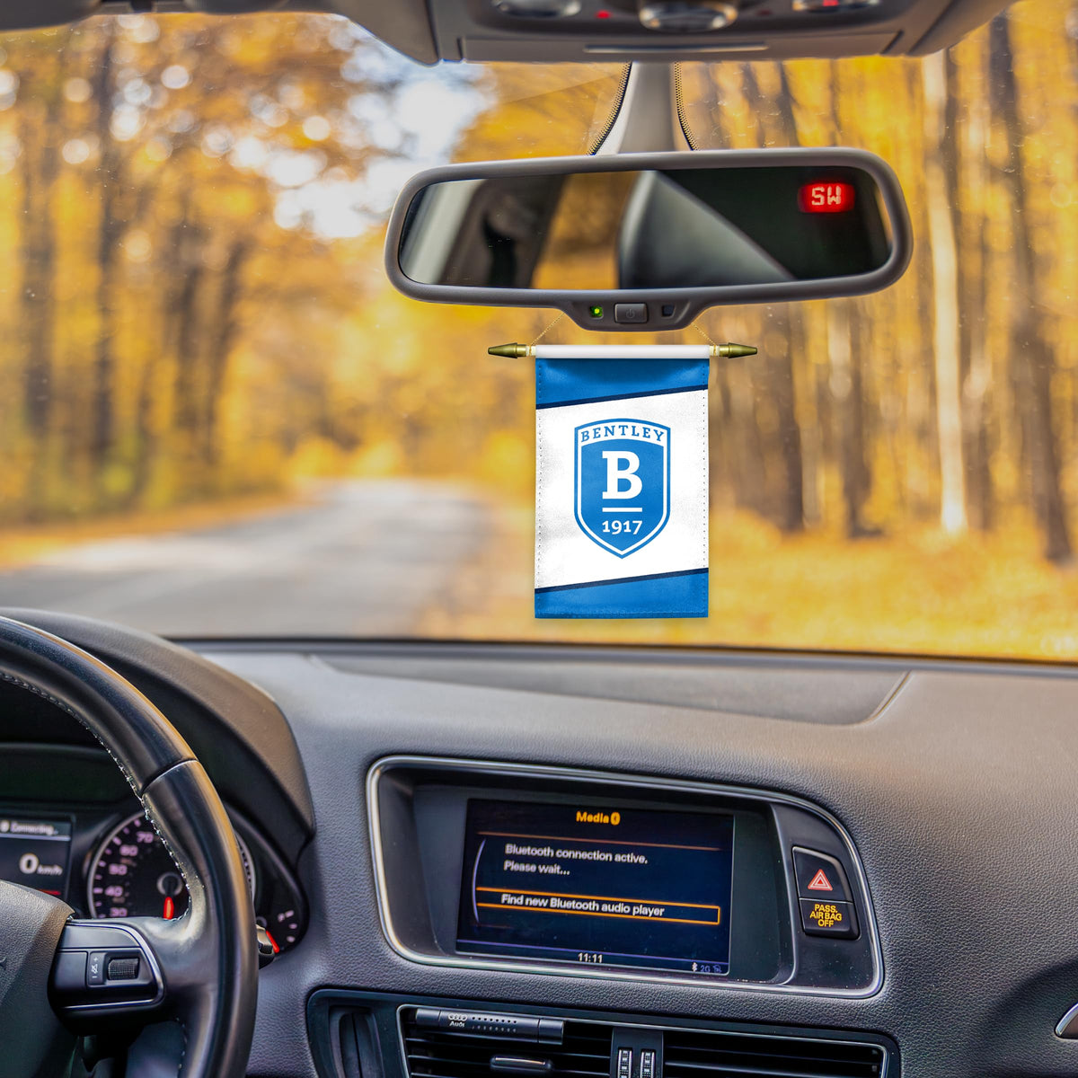 Bentley University Mini Banner 4 x 6 inch