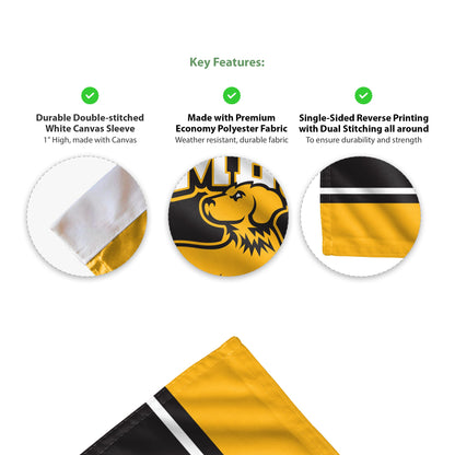 University of Maryland Baltimore County Garden Flag 12 x 18 inch