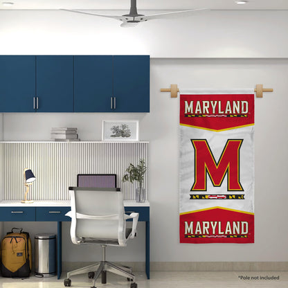 AGAS Maryland UMD University House Flag Terps Banner 2' x 4'
