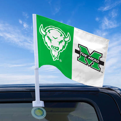 Marshall University Economy Car Flag 12 x 16 inch