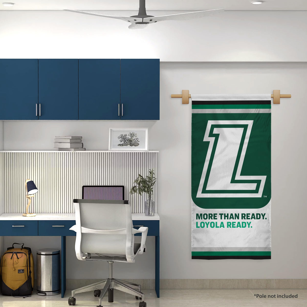 Loyola University Maryland Vertical Banner 2 x 4 ft