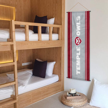 AGAS Temple University 17.5x48in Scroll Sign