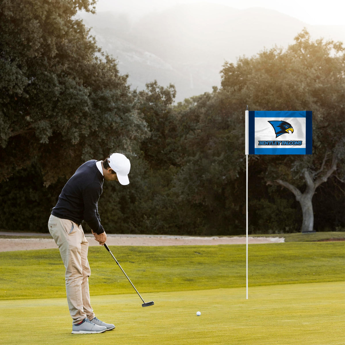 Bentley University Golf Flag 6 x 8 inch