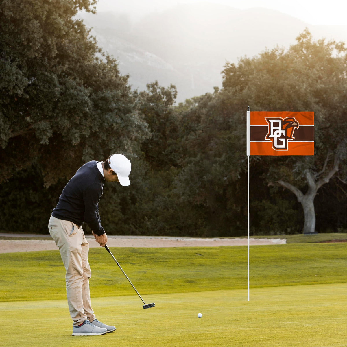 Bowling Green State University Golf Flag 14 x 20 inch