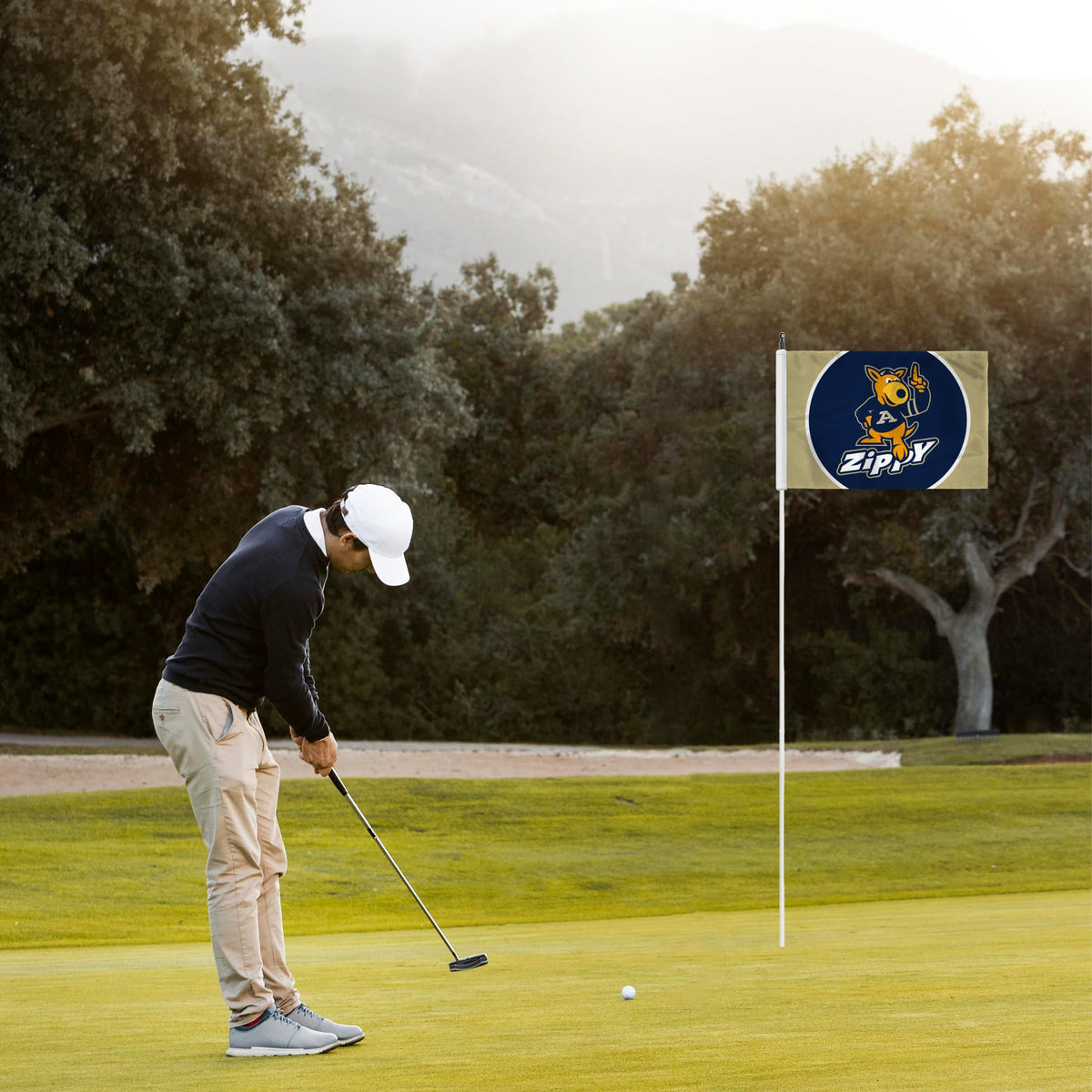 University of Akron Golf Flag 14 x 20 inch