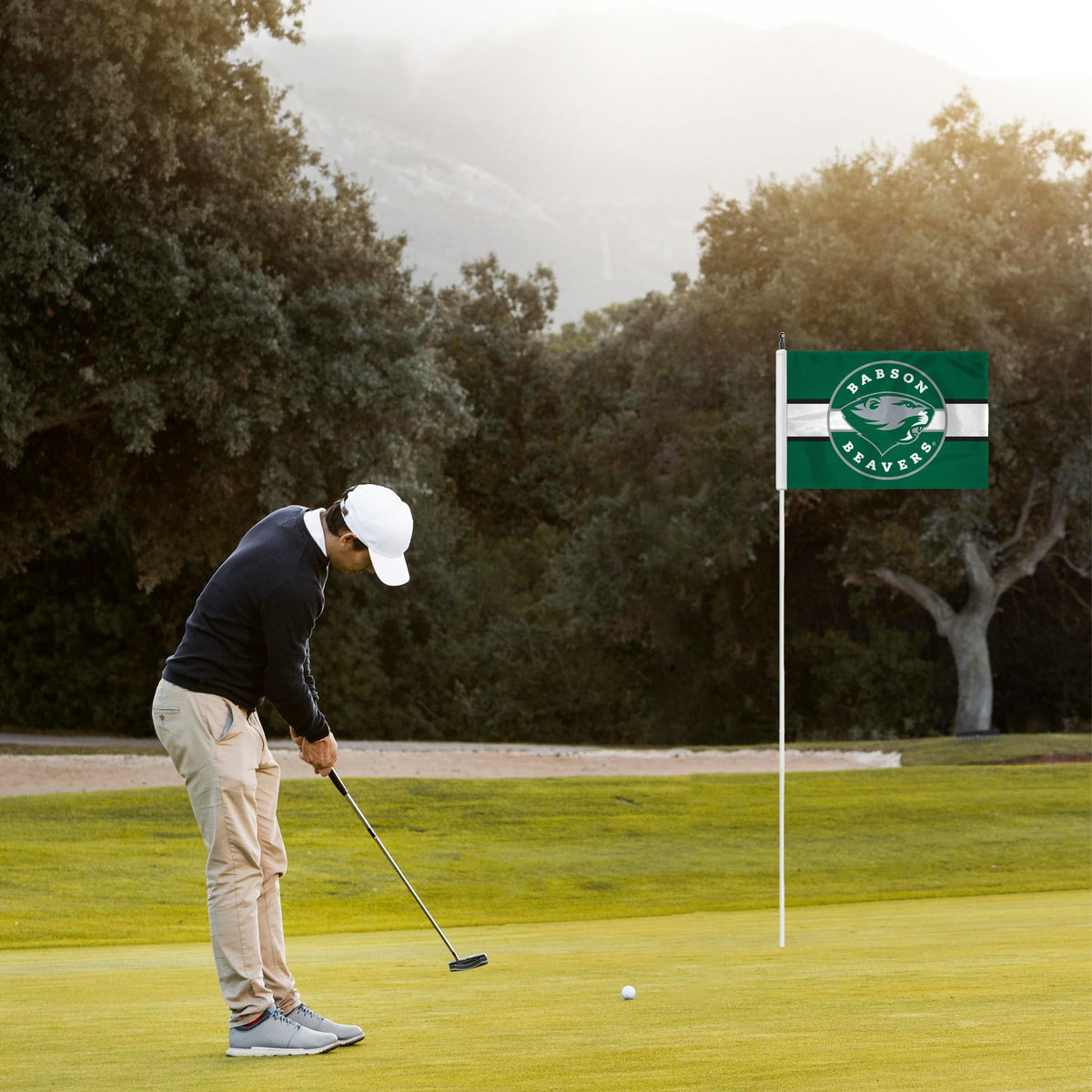Babson College Golf Flag 6 x 8 inch