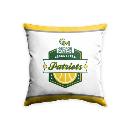 A.G.A.S Manufacturing Group AGAS George Mason GMU University Patriots Sports Fan Cushion Cover 18 x 18 - Decorative Throw Pillow Case Cushion Cover (Not Included Insert, Filler)
