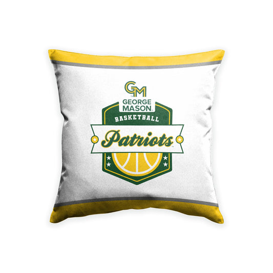 A.G.A.S Manufacturing Group AGAS George Mason GMU University Patriots Sports Fan Cushion Cover 18 x 18 - Decorative Throw Pillow Case Cushion Cover (Not Included Insert, Filler)