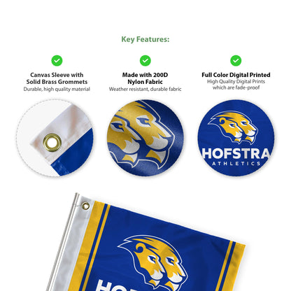 Hofstra University Golf Flag 14 x 20 inch