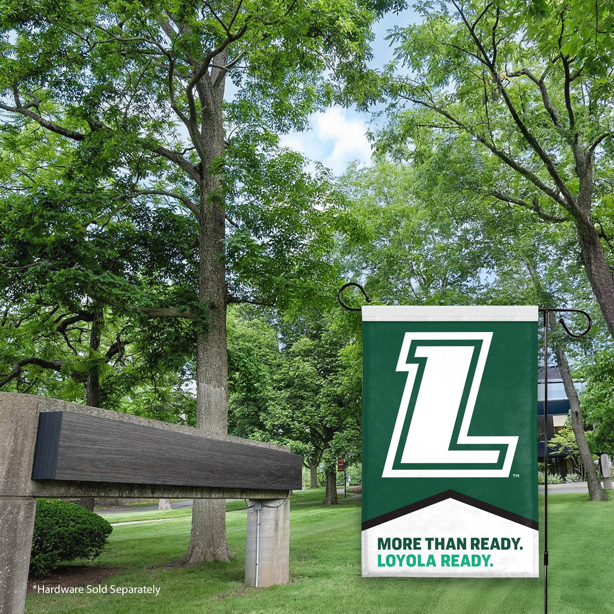 Loyola Maryland University Garden Flag 12 x 18 inch