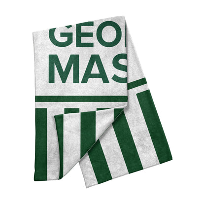 A.G.A.S Manufacturing Group AGAS George Mason GMU University Large Beach Towel, 30" x 60" - George Mason Merch- Unisex- Microfiber Beach Poll Lounging Towel