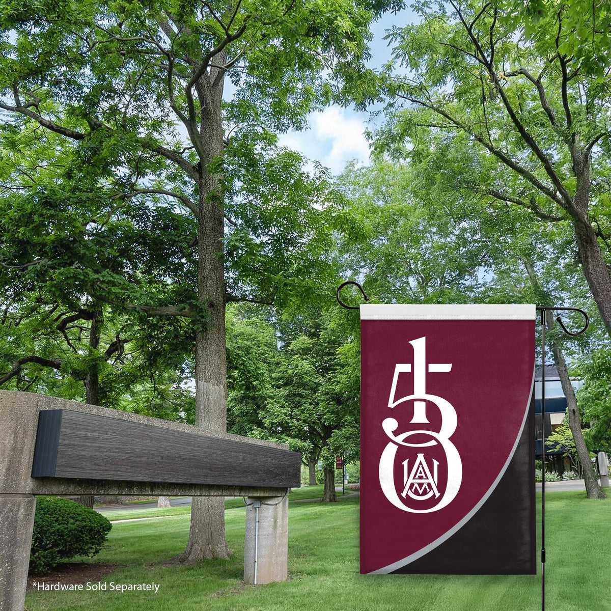 Alabama A&M University Garden Flag 12 x 18 inch