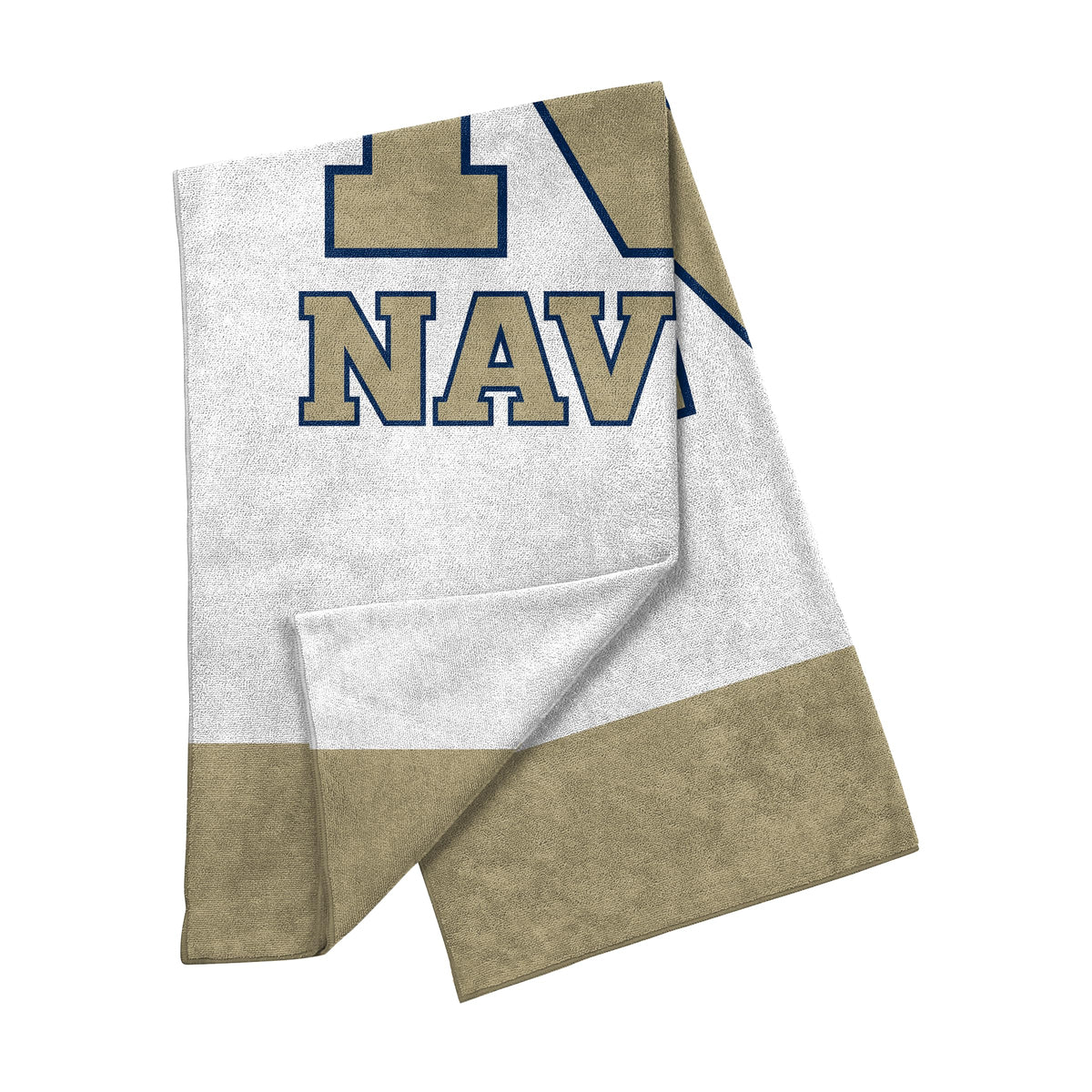 Navy Shipmen Large Beach Towel – 30" x 60" - Officially Licensed USA Naval Academy Merchandise - Unisex-Adult Microfiber Beach Poll Lounging Towel N Navy Towel