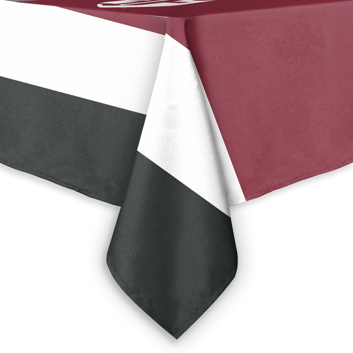 AGAS Fordham University Table Cover 48 x 48 inch – Single Sided Printed Wrap Knitted Polyester Fordham Rams Tablecloth with F Logo – Official NCAA Product – Fordham University Square Table Cover