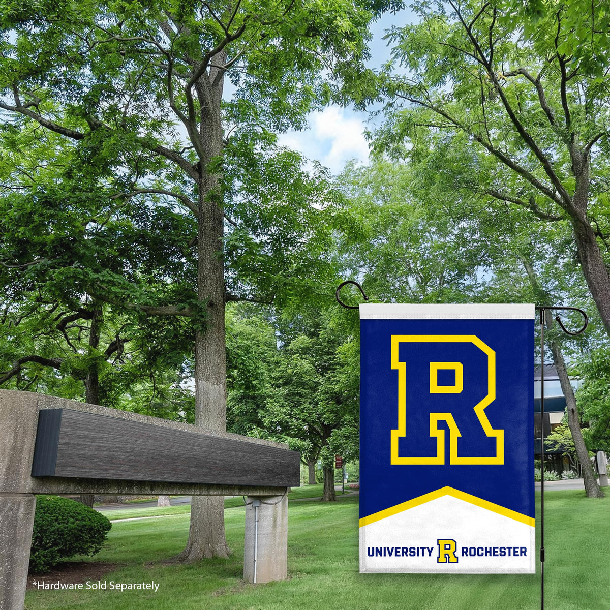 University of Rochester Garden Flag 12 x 18 inch