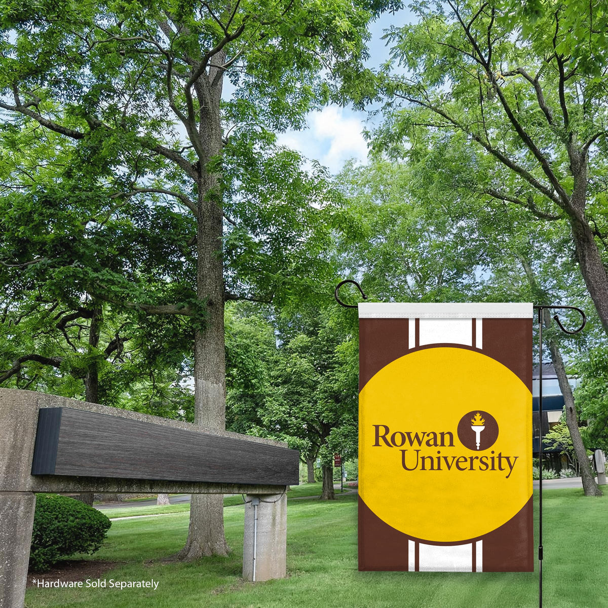 Rowan University Garden Flag 12 x 18 inch