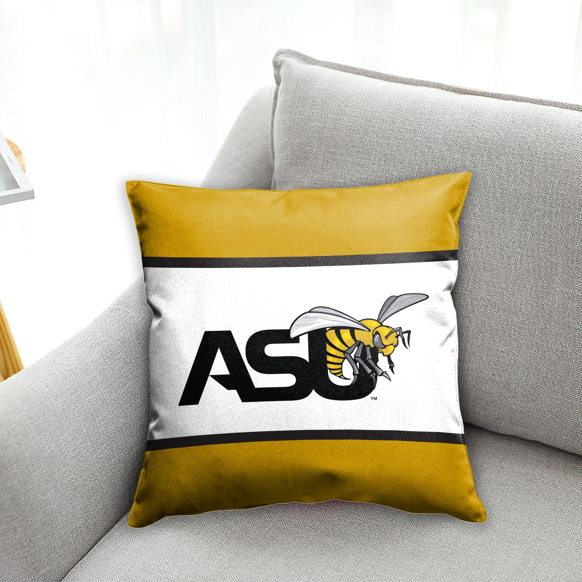 Alabama State University Cushion Cover 18 x 18 inch